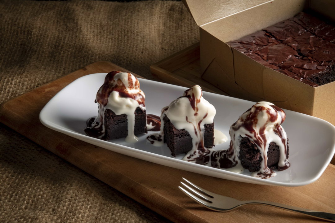 Signature Sea Salt Fudgy Brownie Slabs