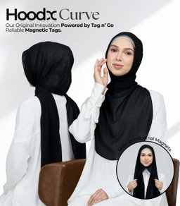 Shera Lee Tag N Go shawl - HoodX CURVE 1.6m