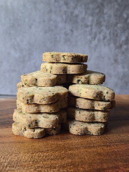 Oolong Shortbread Cookies