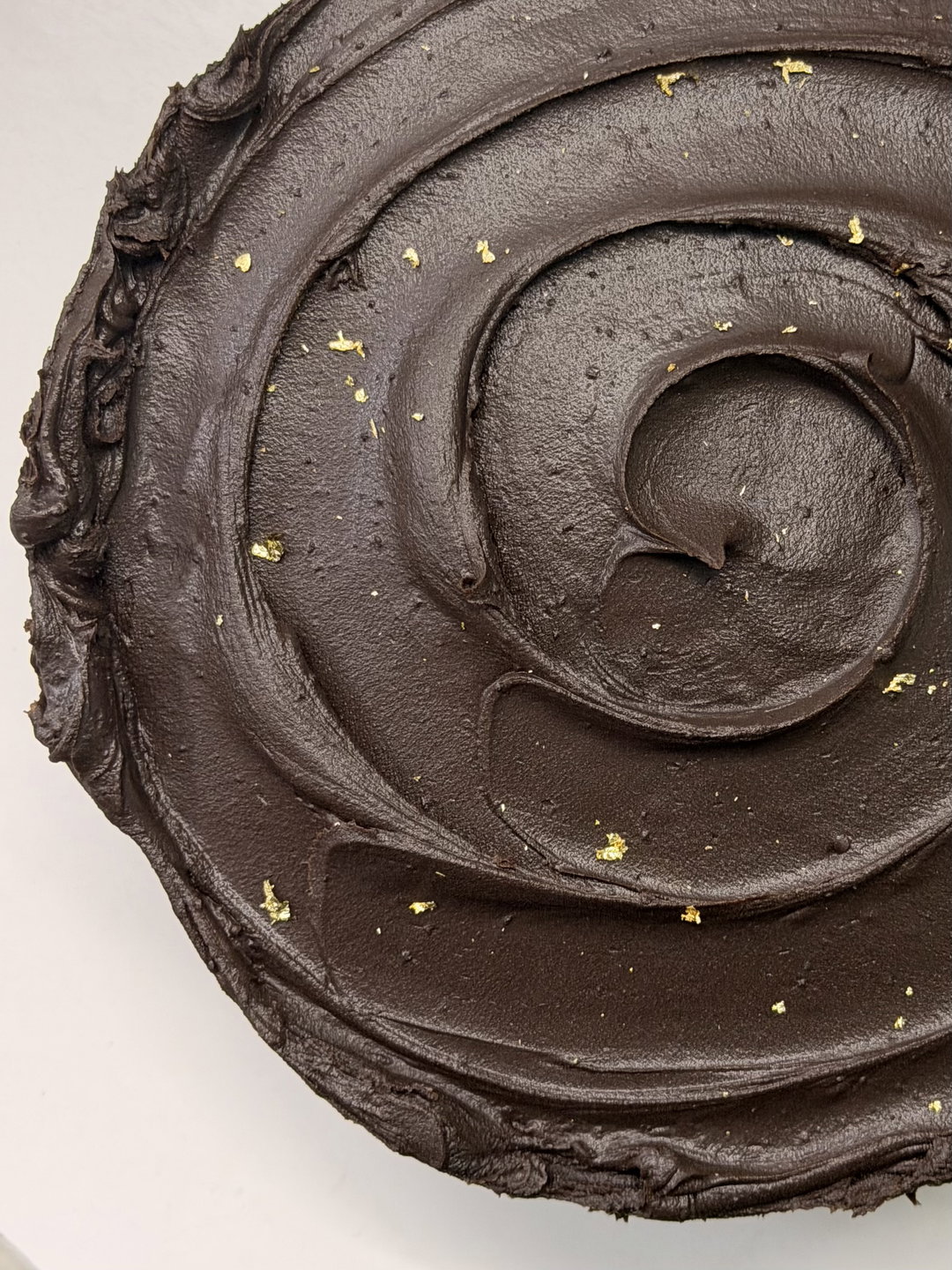 Espresso Ganache Dark Chocolate Cake