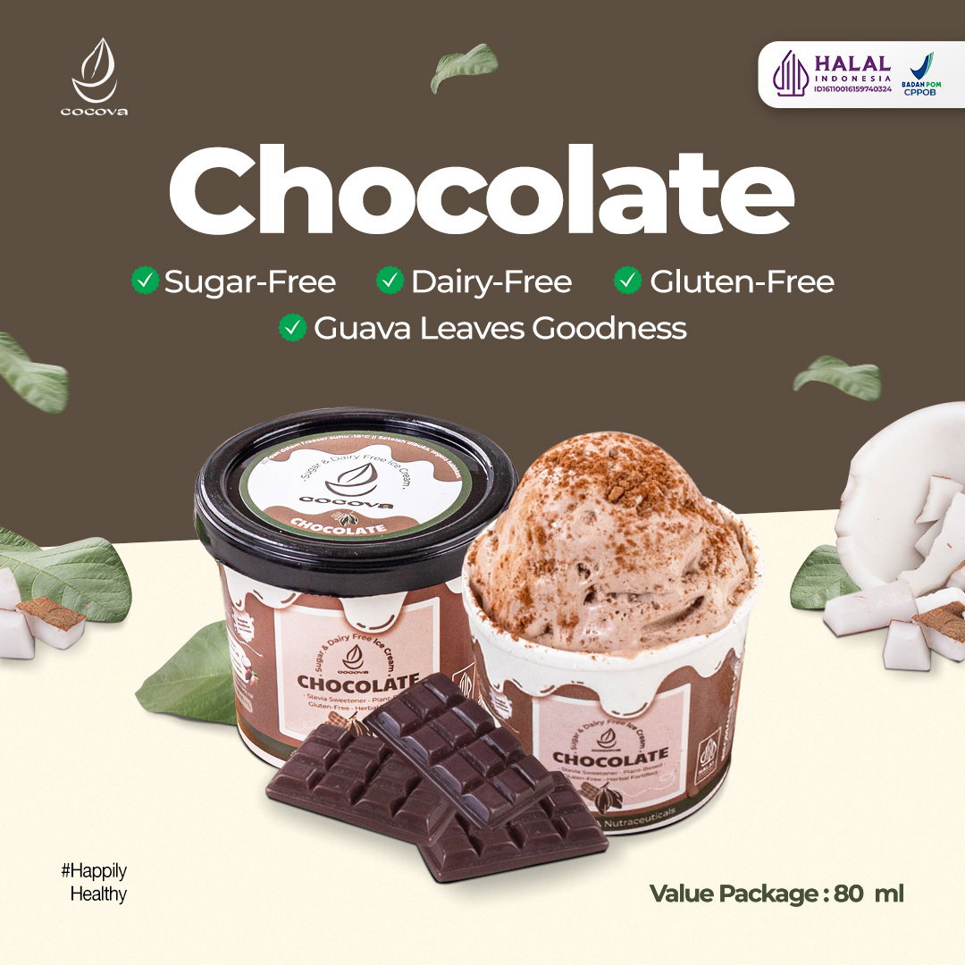 COCOVA Chocolate - Value Package 80 ml