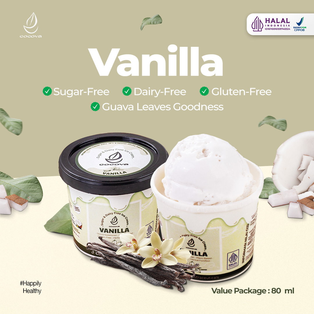 COCOVA Vanilla - Value Package 80 ml