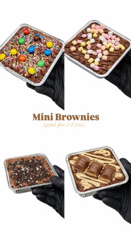 MINI Fudgy Brownies