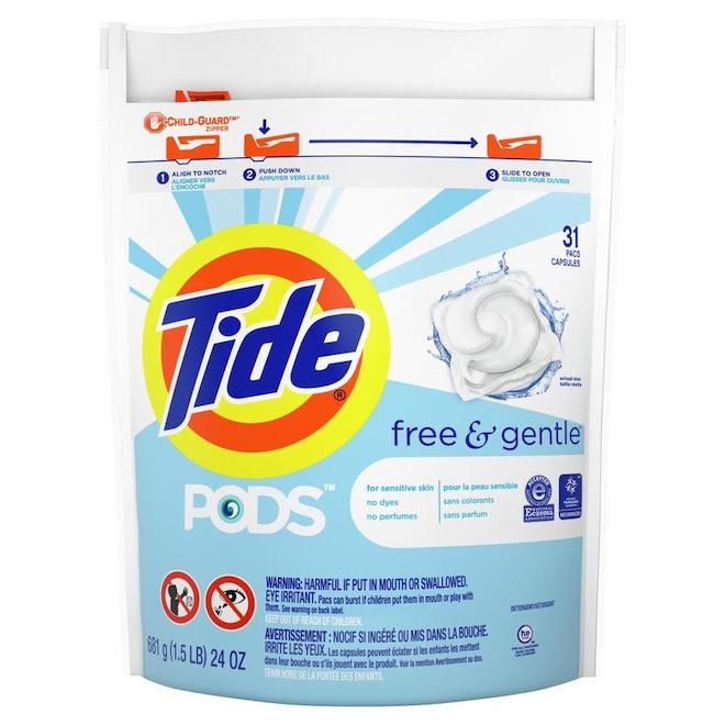 Tide PODS Free & Gentle