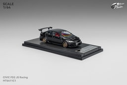 MICRO TURBO MODEL 1/64 CUSTOM FD2 JS RACING - METALLIC BLACK