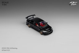 MICRO TURBO MODEL 1/64 CUSTOM FD2 JS RACING - METALLIC BLACK
