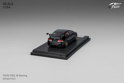 MICRO TURBO MODEL 1/64 CUSTOM FD2 JS RACING - METALLIC BLACK