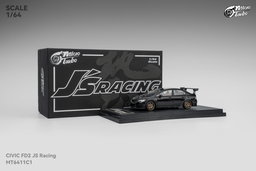 MICRO TURBO MODEL 1/64 CUSTOM FD2 JS RACING - METALLIC BLACK