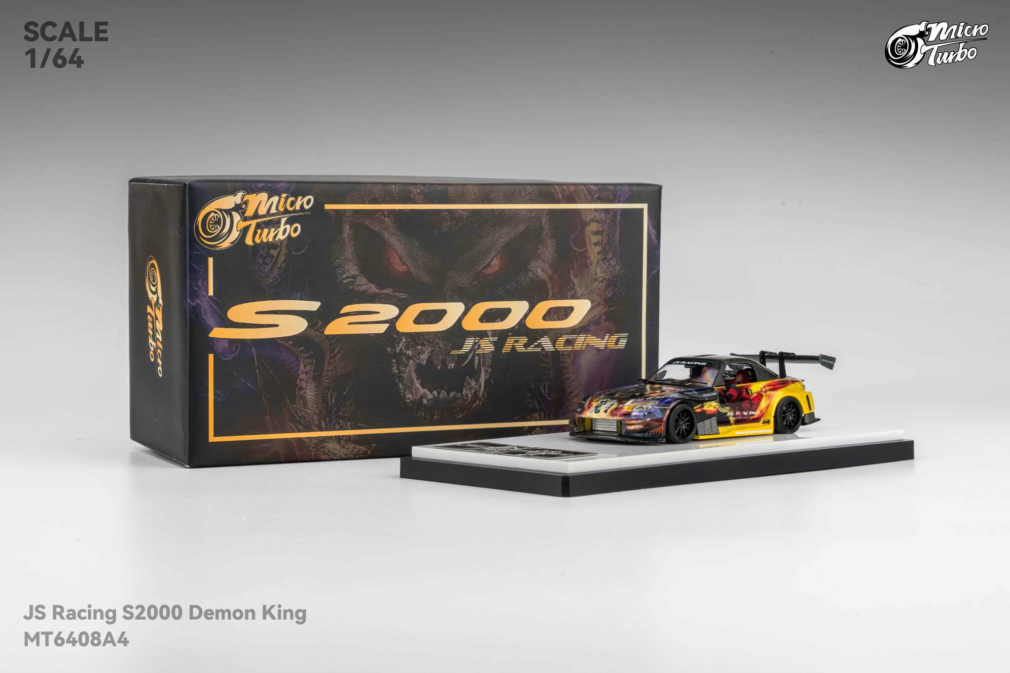 MICRO TURBO MODEL 1/64 CUSTOM S2000 - DEMON KING_8