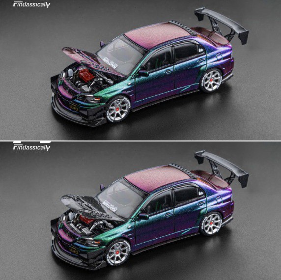 FINCLASICALLY MODEL 1/64 MITSUBISHI EVO 9_0