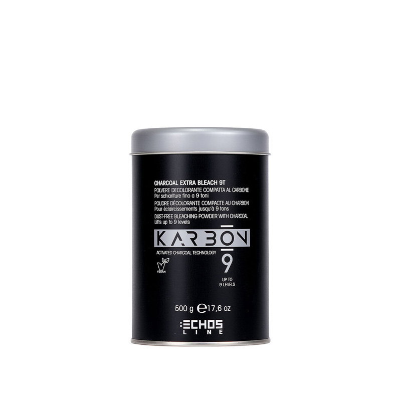 ECHOSLINE CHARCOAL EXTRA BLEACH 9T 500GR