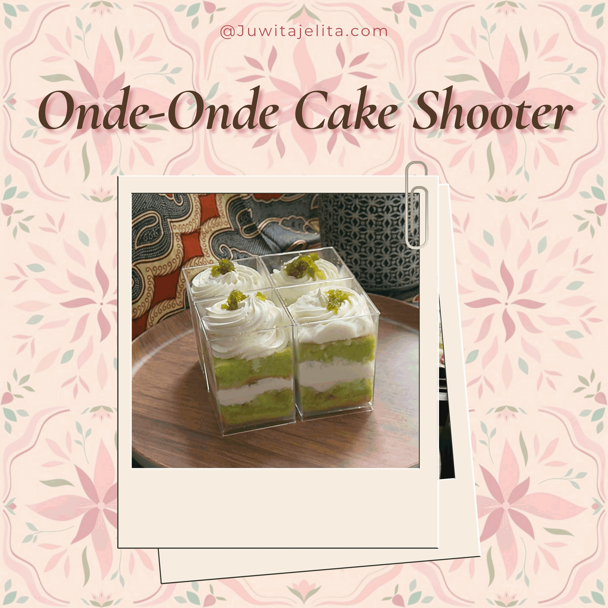 Mini Onde Onde Cake_0