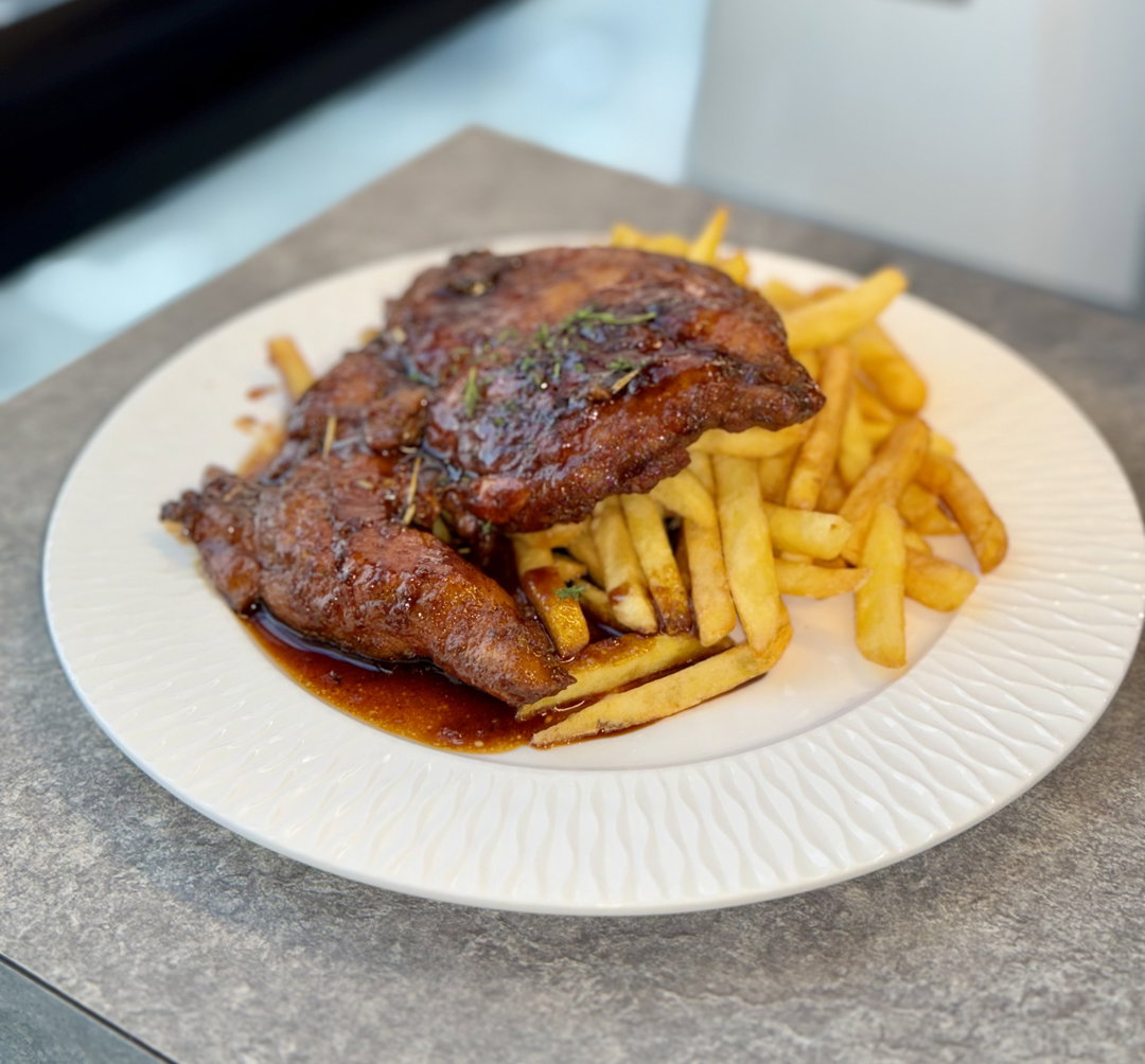 Chicken Teriyaki With Fries