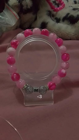 Beaded Bracelet ( Initial) 