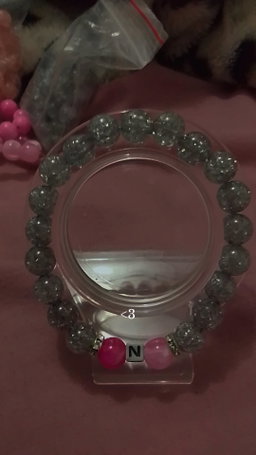 Beaded Bracelet ( Initial) 