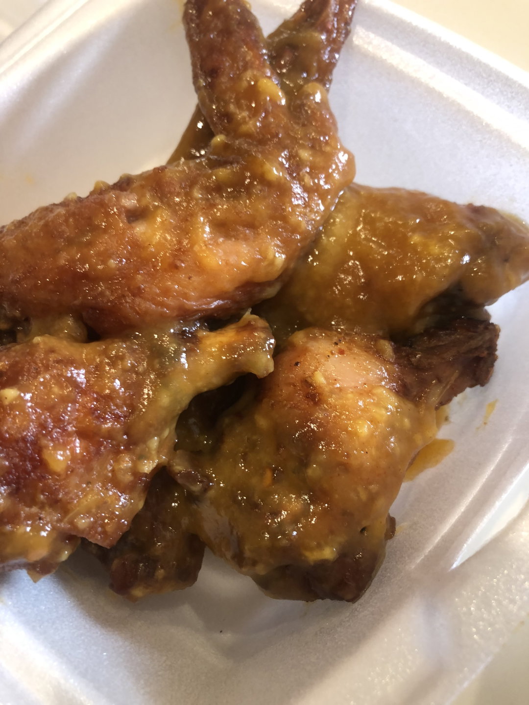 Sauced Chicken Wings (6pcs)