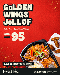 Golden Wings Jollof