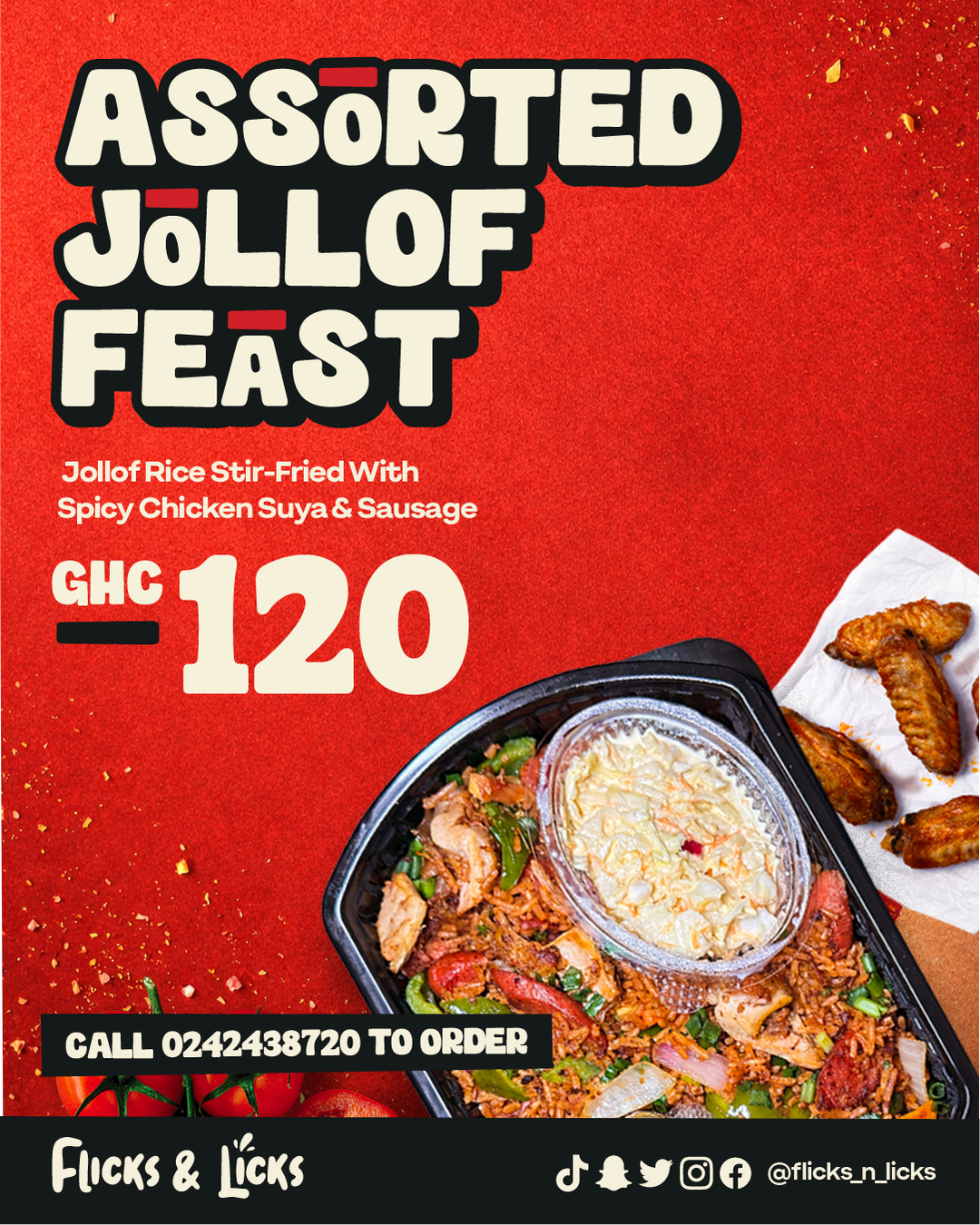 Assorted Jollof