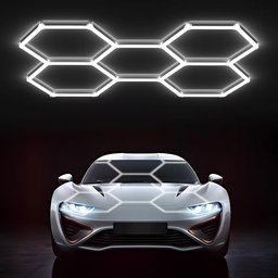 Luz Led Hexagonal 