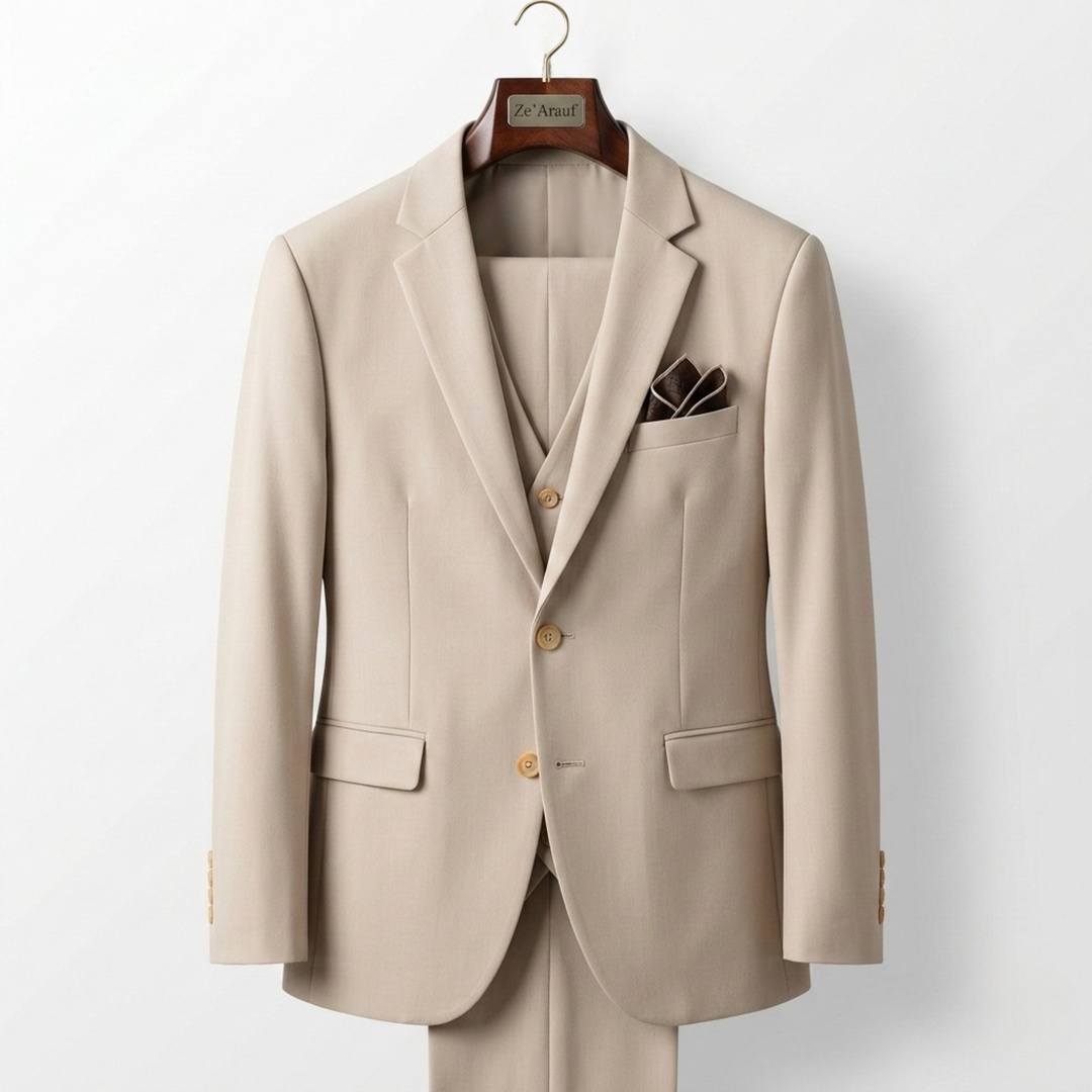 Light Beige Suit