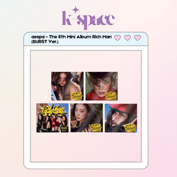 aespa - The 6th Mini Album Rich Man (BURST Ver.)