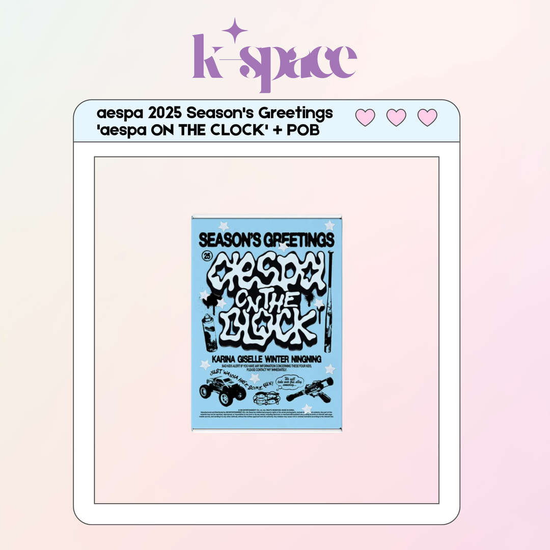 aespa 2025 Season's Greetings 'aespa ON THE CLOCK' + POB