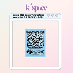 aespa 2025 Season's Greetings 'aespa ON THE CLOCK' + POB