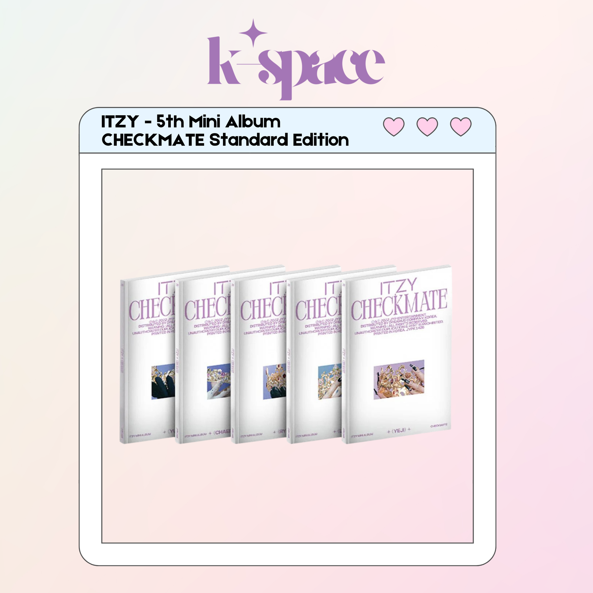 ITZY - 5th Mini Album CHECKMATE Standard Edition_0