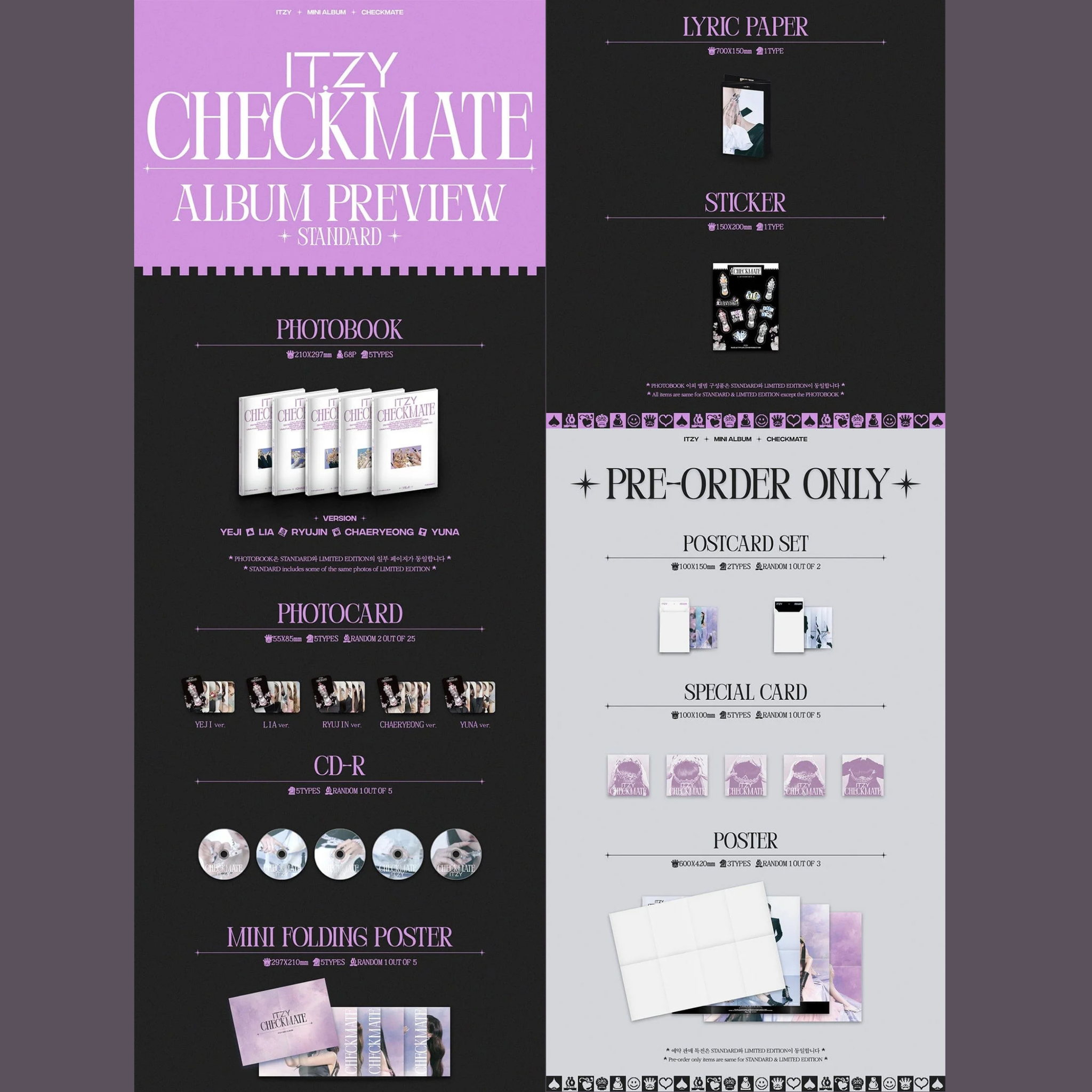 ITZY - 5th Mini Album CHECKMATE Standard Edition_1