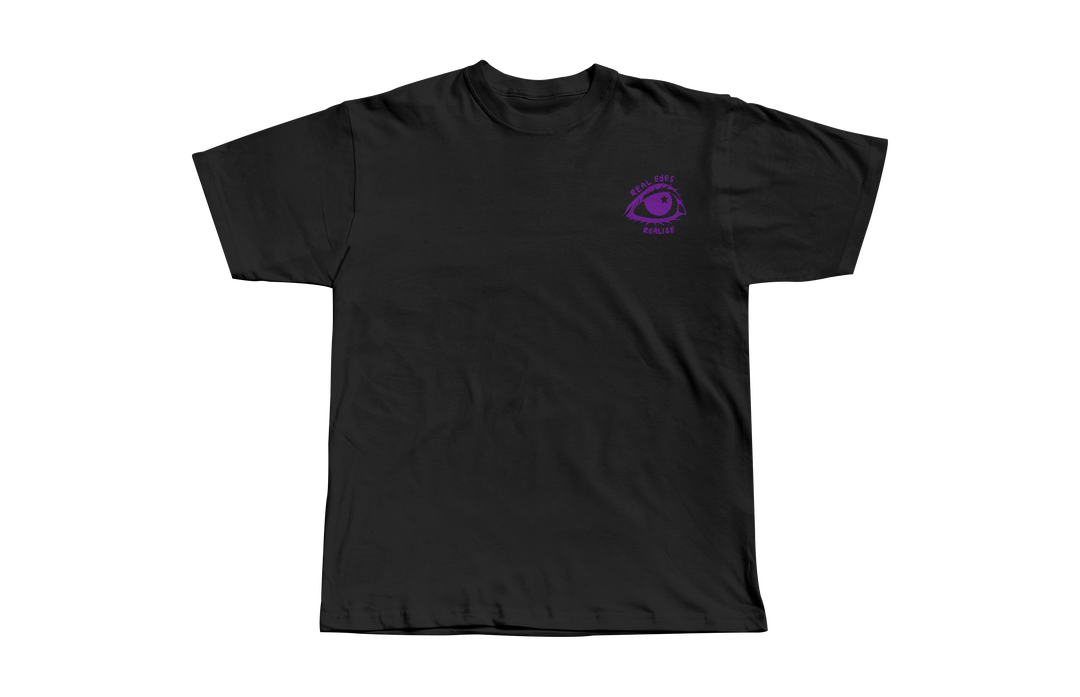 [PREORDER] Good Girl Cassie T-shirt in Black/Purple