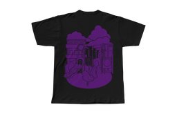 [PREORDER] Good Girl Cassie T-shirt in Black/Purple