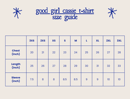 [PREORDER] Good Girl Cassie T-shirt in Black/Purple