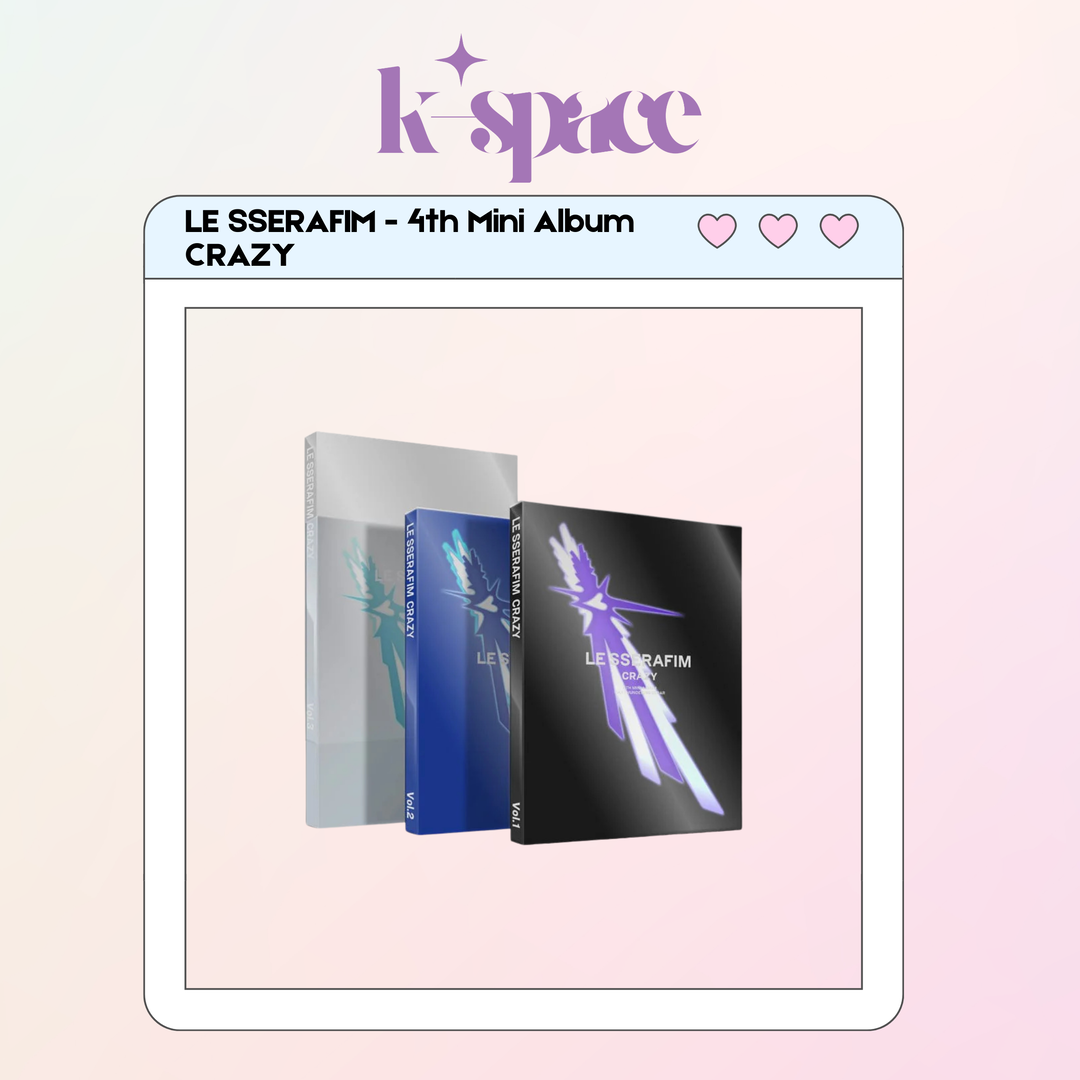 LE SSERAFIM - 4th Mini Album CRAZY
