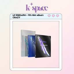 LE SSERAFIM - 4th Mini Album CRAZY