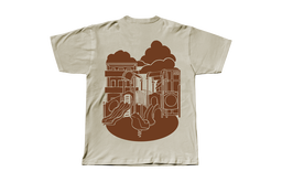 [PREORDER] Good Girl Cassie T-shirt in Cream/Brown