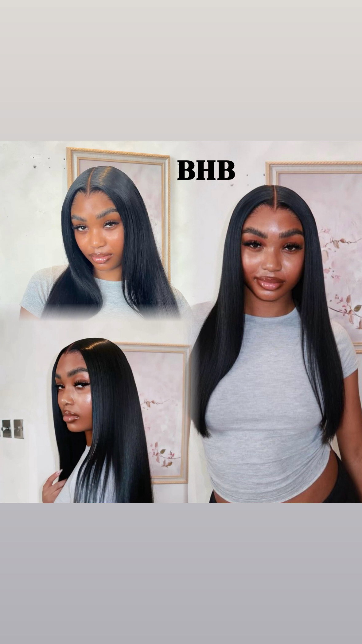 Wig  Luxury SDD straight 100% Cheveux Humain -Densité 300 %_0
