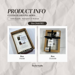 Custom Framed Polaroids