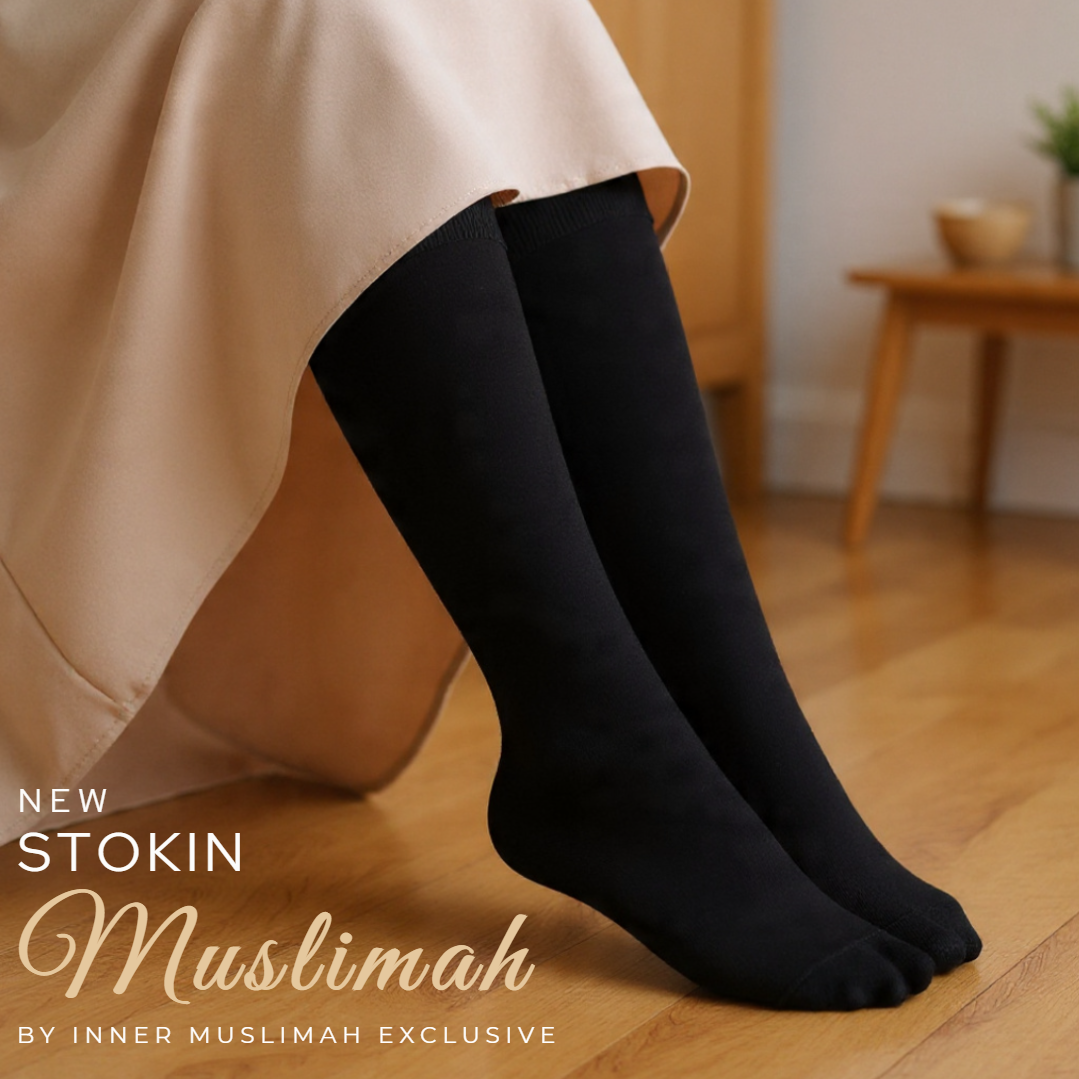 STOKIN MUSLIMAH EXCLUSIVE (LONG) - BLACK_0