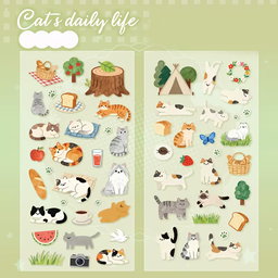 Cat Daily Stickers