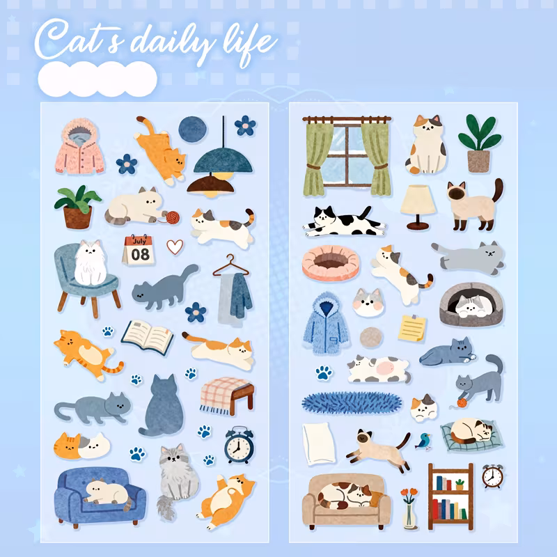 Cat Daily Stickers_6