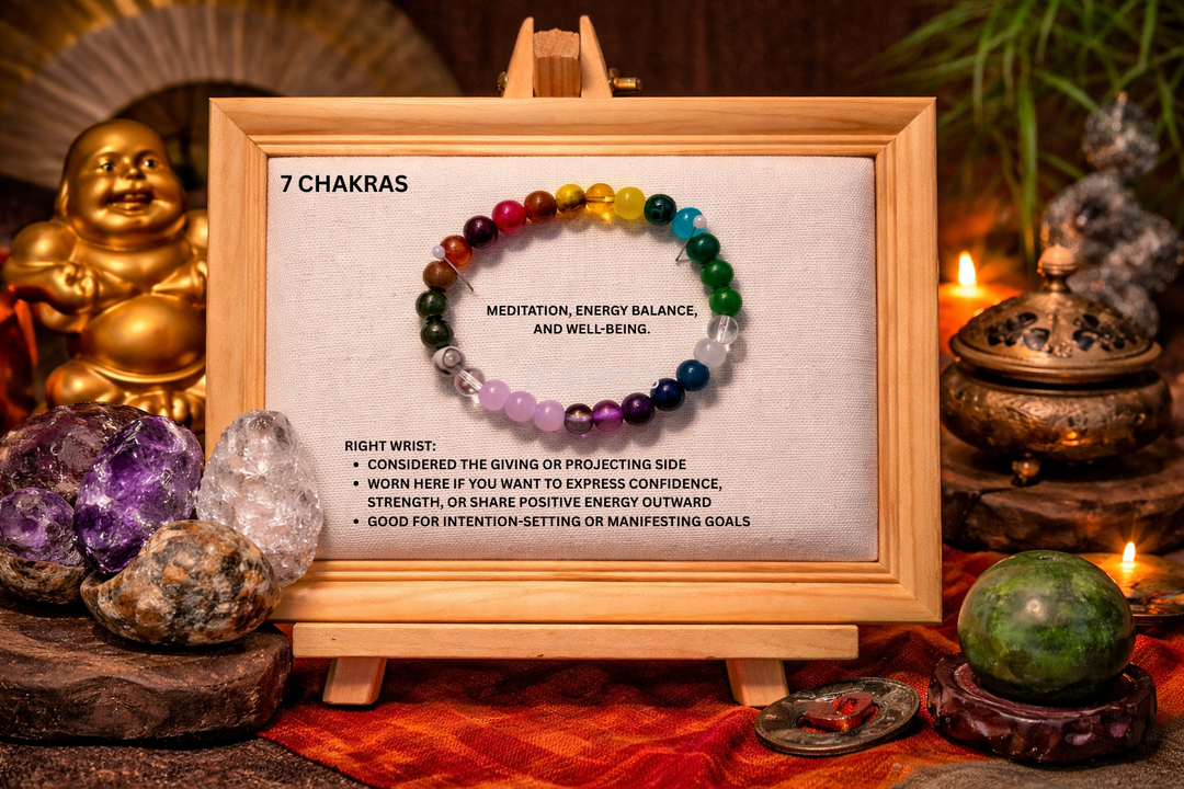 7 CHAKRAS SPIRITUAL GEMSTONES