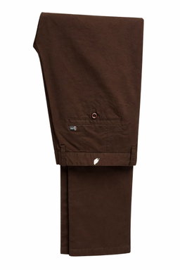 Mens  Brown Chino Trousers 