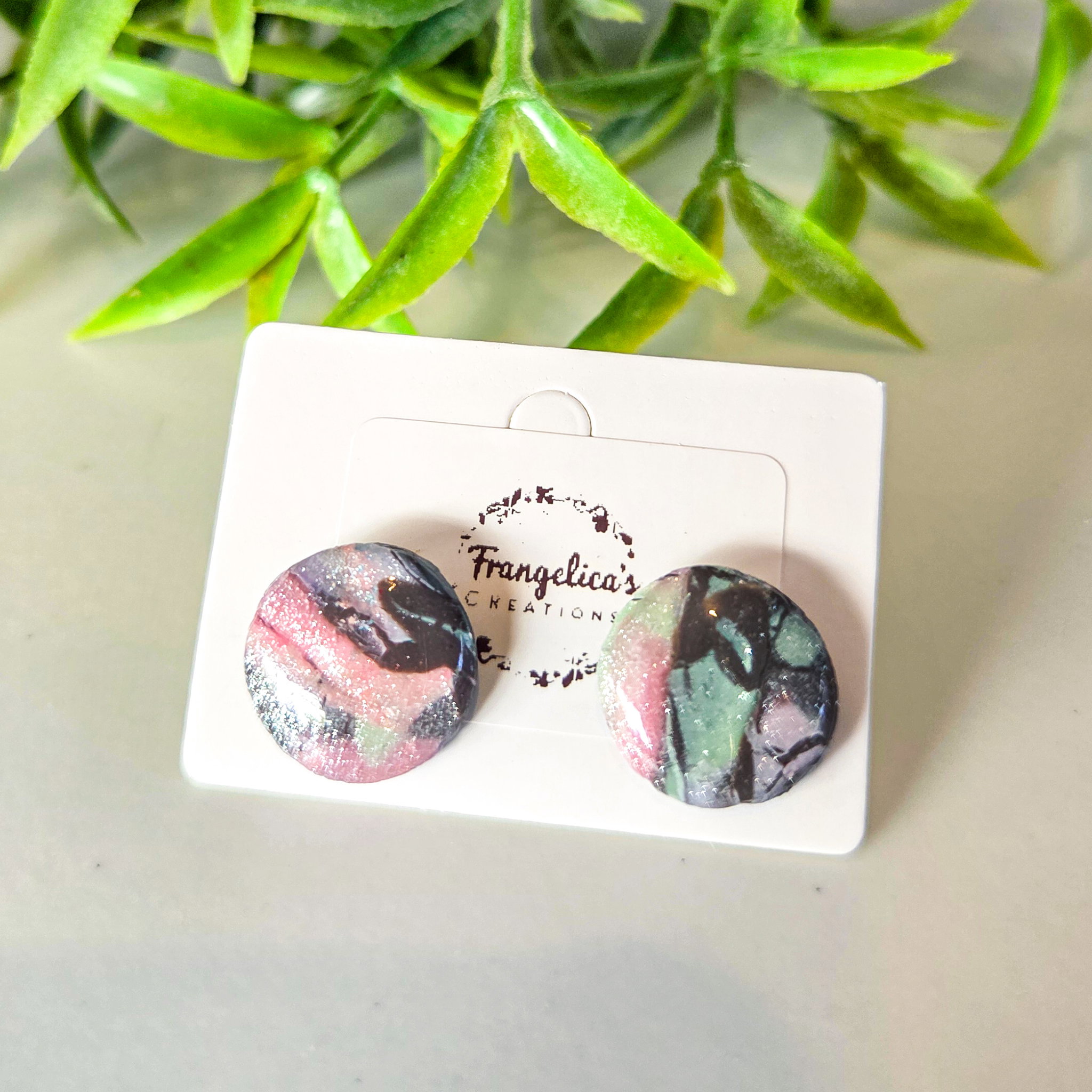 Moonlight Shimmer stud - pink_0