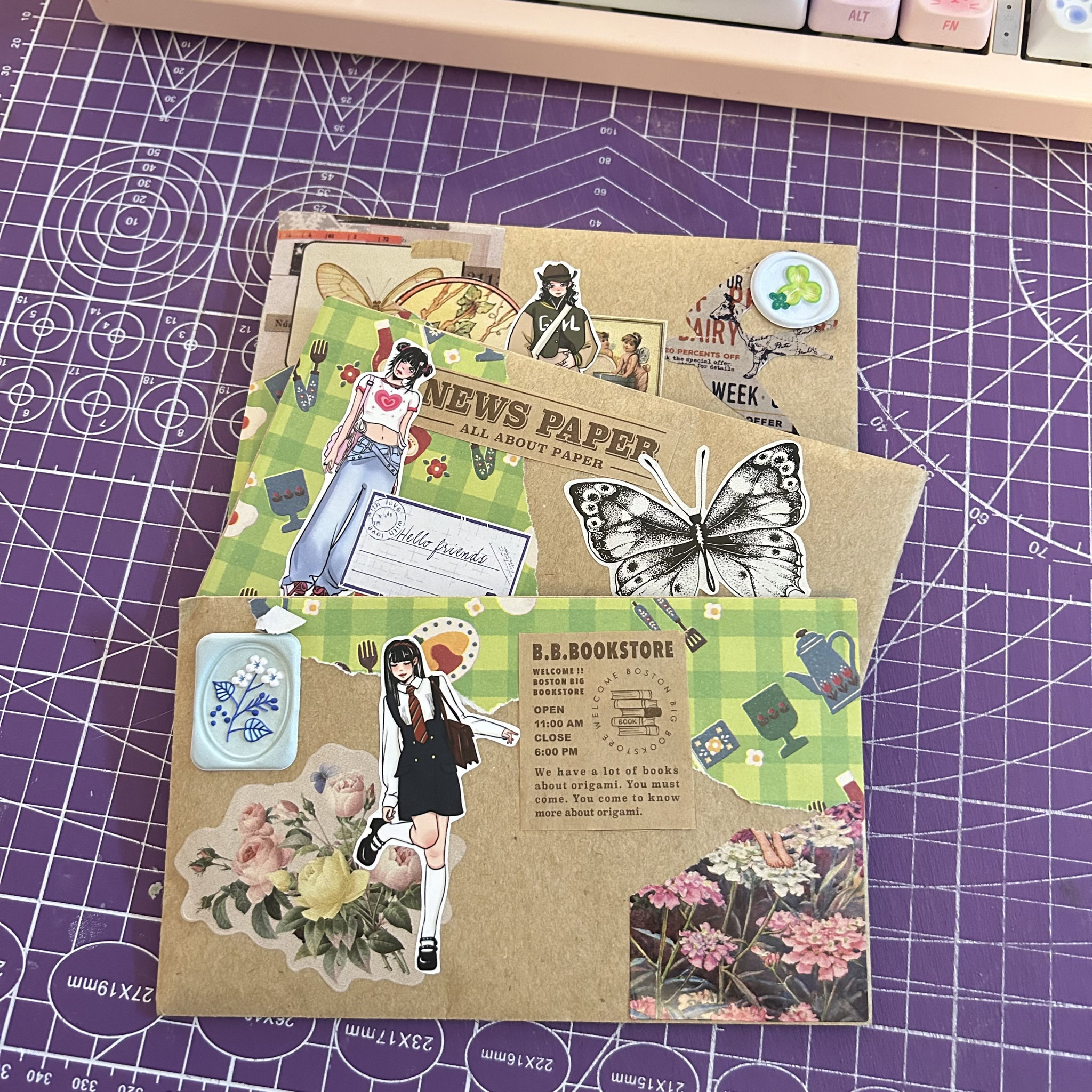Green Journal Envelope _0