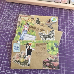 Green Journal Envelope 