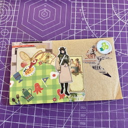 Green Journal Envelope 