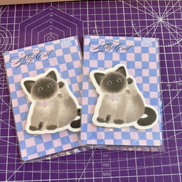Kitty Cat Sticky Memo 