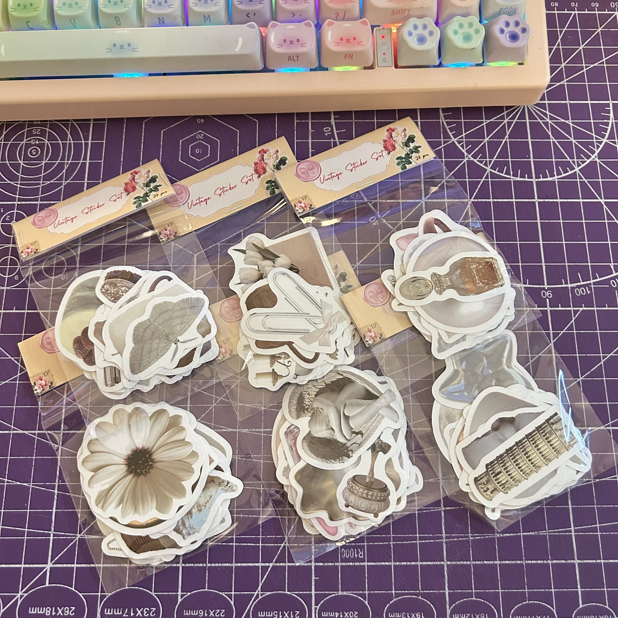 Vintage Sticker Set_0