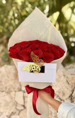 24 roses bouquet 