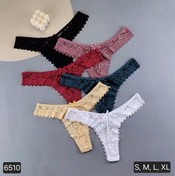 Tanga de encaje stretch